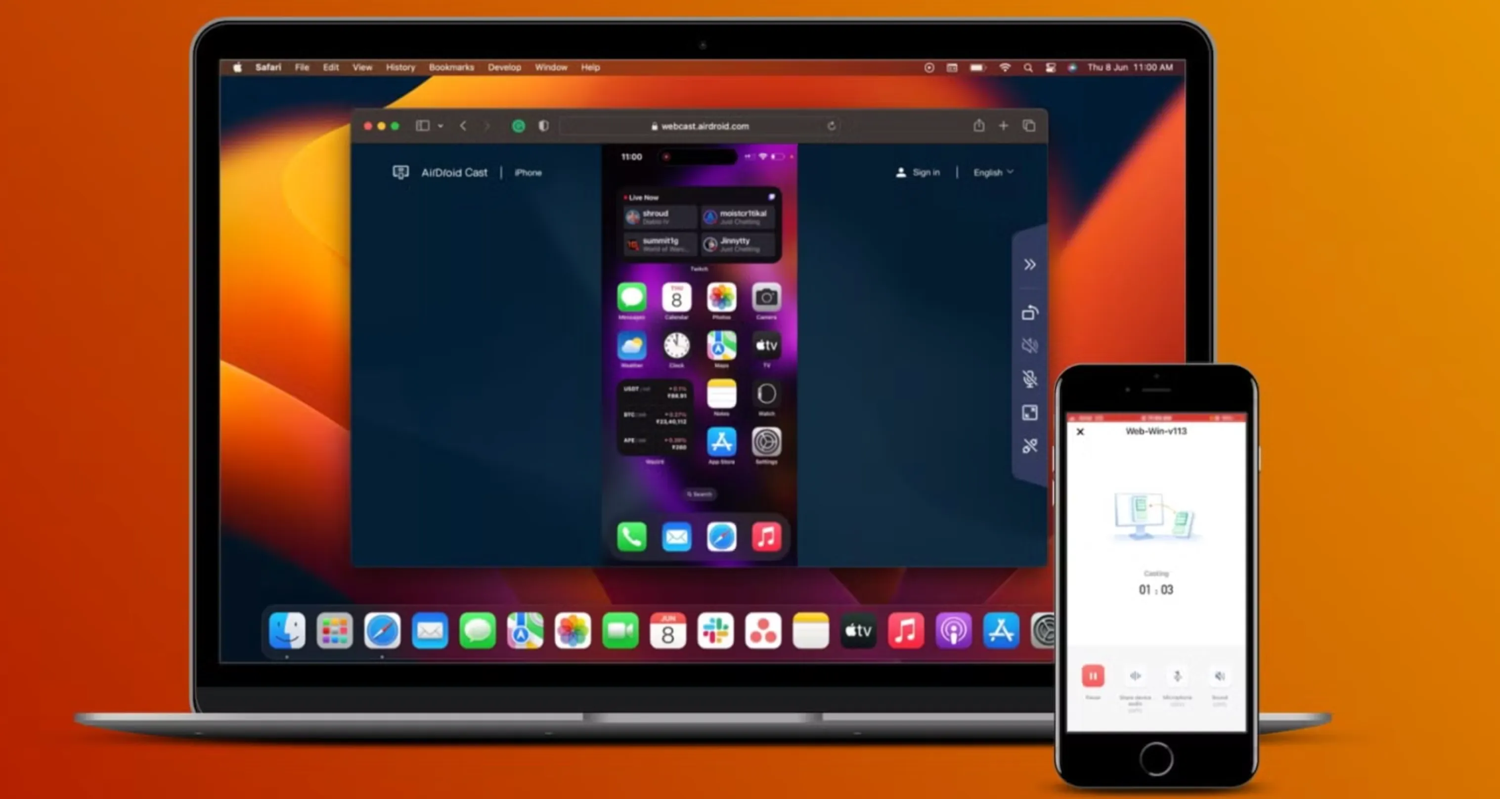 iphone screen mirroring for wild rift
